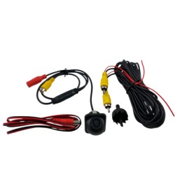 Κάμερα οπισθοπορείας με τρύπημα πάνω από τις πινακίδες Κάμερα οπισθοπορείας με τρύπημα πάνω από τις πινακίδες