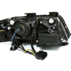 Φανάρια εμπρός με φώτα ημέρας για Audi A6 (2001-2003) - μαύρα , με λάμπες (Η1) - σετ 2τμχ. Φανάρια εμπρός με φώτα ημέρας για Audi A6 (2001-2003) - μαύρα , με λάμπες (Η1) - σετ 2τμχ.