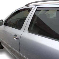 Ανεμοθραύστες για Skoda Octavia 2 (2004-2013) combi - 4 τμχ εμπρός και πίσω