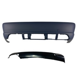 Πίσω προφυλακτήρας για BMW E46 coupe - M pack design χωρίς ανοίγματα για parktronic Πίσω προφυλακτήρας για BMW E46 coupe - M pack design χωρίς ανοίγματα για parktronic