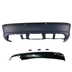 Πίσω προφυλακτήρας για BMW E46 sedan - M pack design με ανοίγματα για parktronic Πίσω προφυλακτήρας για BMW E46 sedan - M pack design με ανοίγματα για parktronic