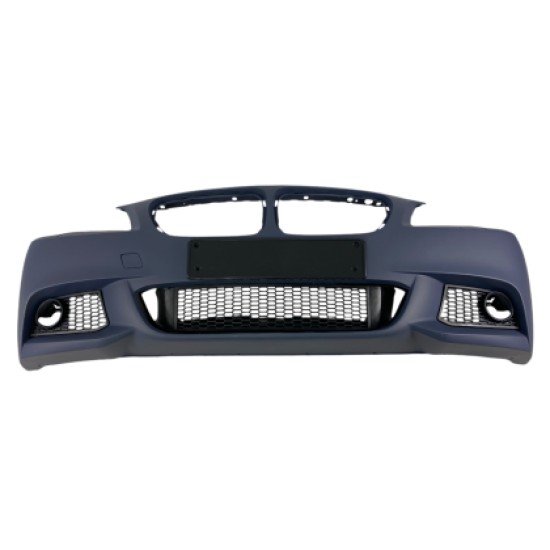 Προφυλακτήρας εμπρός για BMW F10 / F11 - M pack design χωρίς ανοίγματα για parktronic, με πιτσιλίθρες