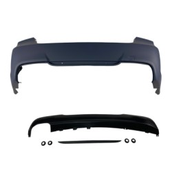 Πίσω προφυλακτήρας για BMW E90 - M pack design χωρίς ανοίγματα για parktronic Πίσω προφυλακτήρας για BMW E90 - M pack design χωρίς ανοίγματα για parktronic