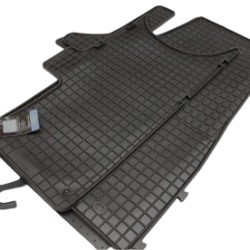 Λαστιχένια πατάκια για VW Transporter T5 / T6 (2003+) - 2 θέσιο - 2τμχ.