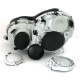 Φανάρια εμπρός led για Mercedes C-CLASS W203 (2000-2004) sedan , με λάμπες (Η7) - σετ 2τμχ.