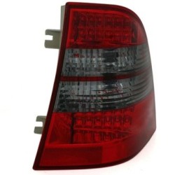 Πίσω φανάρια led για Mercedes ML W163  (1998-2006) - με φιμέ φλας - σετ 2τμχ.
