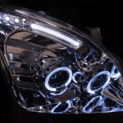 Φανάρια εμπρός angel eyes για Toyota Land Cruiser 120 (2003-2009) - chrome , χωρίς λάμπες (Η7) - σετ 2τμχ. Φανάρια εμπρός angel eyes για Toyota Land Cruiser 120 (2003-2009) - chrome , χωρίς λάμπες (Η7) - σετ 2τμχ.