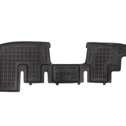 Λαστιχένια πατάκια Rezaw Plast για Renault Trafic (2021+) για δεύτερη σειρά καθισμάτων τύπου σκαφάκι - 1τμχ.