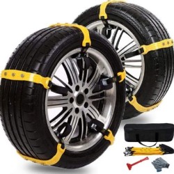 Πλαστικές αλυσίδες  χιονιού για 14", 15", 16", 17", 18" ζάντες - σετ 10τμχ. για δύο τροχούς Πλαστικές αλυσίδες  χιονιού για 14", 15", 16", 17", 18" ζάντες - σετ 10τμχ. για δύο τροχούς