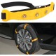 Πλαστικές αλυσίδες  χιονιού για 14", 15", 16", 17", 18" ζάντες - σετ 10τμχ. για δύο τροχούς