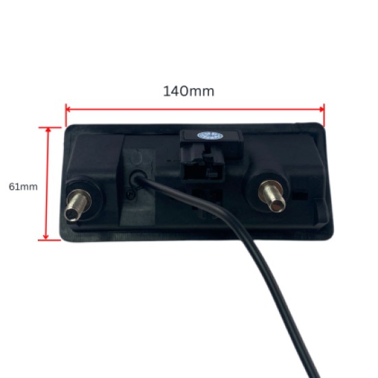 Κάμερα οπισθοπορείας για Audi A4 / A5 / S5 / Q3 / Q5 / VW Passat / Tiguan / Golf / Passat / Touran / Jetta / Sharan / Touareg  - στην θέση του χερουλιού