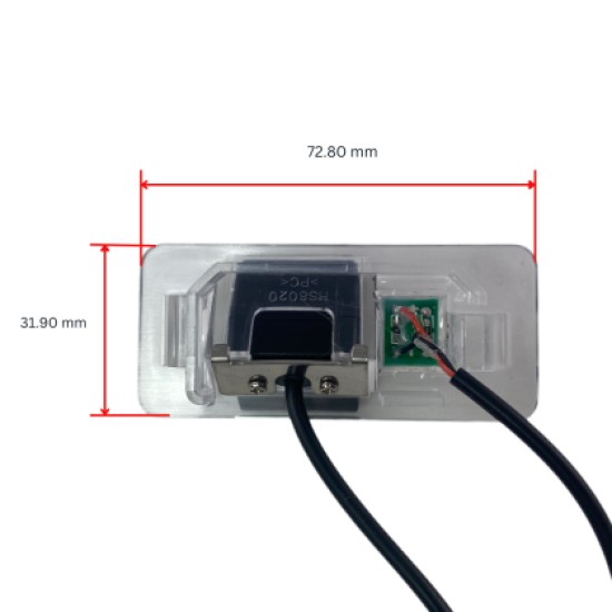 Κάμερα οπισθοπορείας για BMW  E39/E60/E61/E90/E91/X5 E70