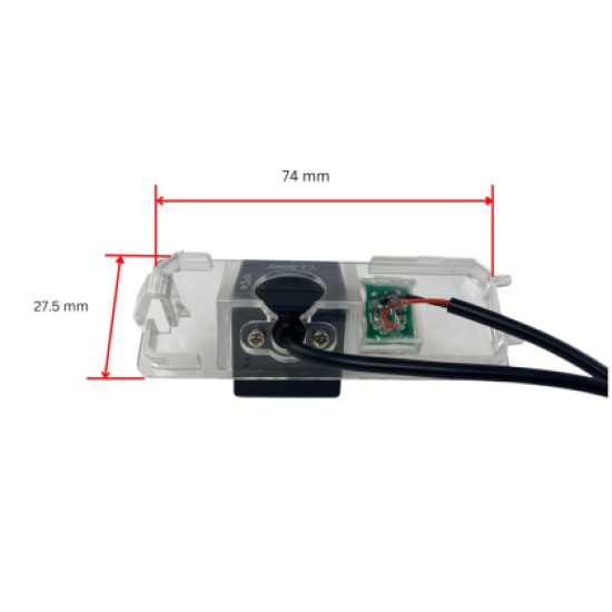 Κάμερα οπισθοπορείας για Vw Golf 5 / 6 / Passat / Polo / Scirocco / Lupo / Phaeton / Beetle / Skoda Superb