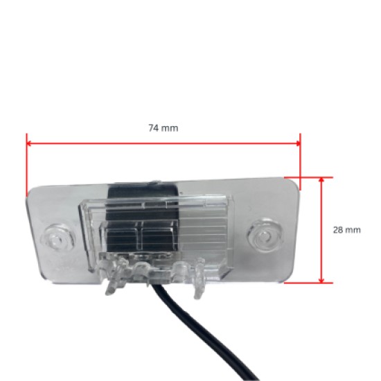 Κάμερα οπισθοπορείας για Touareg  Tiguan / Passat / Polo / Cayenne /Skoda Fabia/ Audi A8