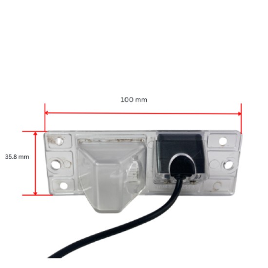 Κάμερα οπισθοπορείας για Mitsubishi Pajero/Zinger/L200(2001+)