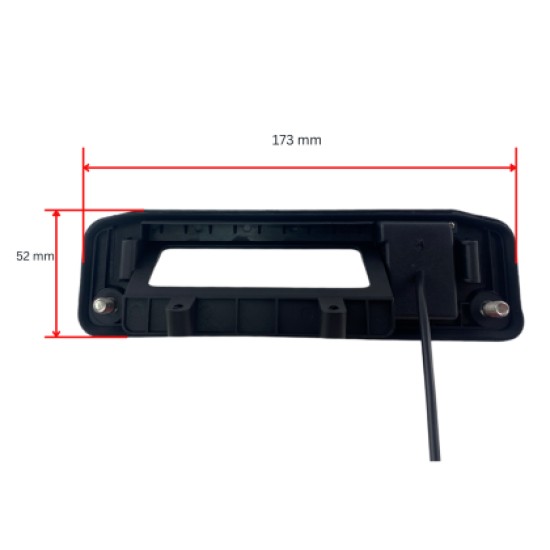 Κάμερα οπισθοπορείας για Mercedes Benz A_Class  W176 /ML-Class W166 - στη θέση του χερουλιού