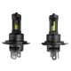Bi Led λάμπες Η4  για μεσαία ή μεγάλα φώτα Plug-N-Play 90 000 lux , 36 Watt - 6000K - 900% πιό έντονη φωτεινότητα 2τμχ.