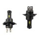 Bi Led λάμπες Η4  για μεσαία ή μεγάλα φώτα Plug-N-Play 90 000 lux , 36 Watt - 6000K - 900% πιό έντονη φωτεινότητα 2τμχ.