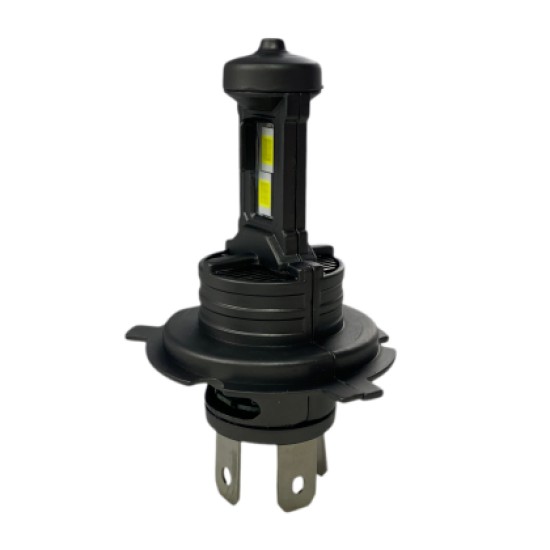 Bi Led λάμπες Η4  για μεσαία ή μεγάλα φώτα Plug-N-Play 90 000 lux , 36 Watt - 6000K - 900% πιό έντονη φωτεινότητα 2τμχ.