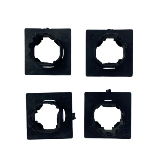 Βάσεις parktronic για προφυλακτήρα BMW E60 24mm - 4τμχ. τετράγωνες