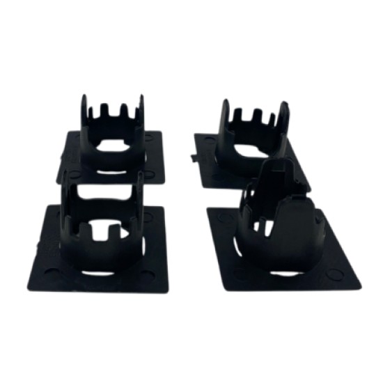Βάσεις parktronic για προφυλακτήρα BMW E60 24mm - 4τμχ. τετράγωνες