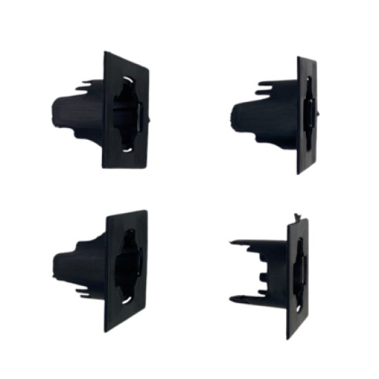Βάσεις parktronic για προφυλακτήρα BMW E60 24mm - 4τμχ. τετράγωνες