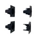 Βάσεις parktronic για προφυλακτήρα BMW E60 24mm - 4τμχ. τετράγωνες