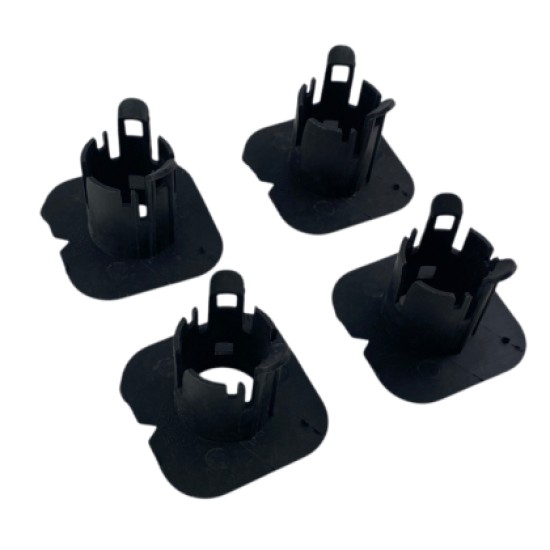 Βάσεις parktronic για προφυλακτήρα BMW E60 24mm - 4τμχ. ορθογώνιες