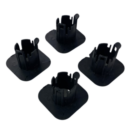 Βάσεις parktronic για προφυλακτήρα BMW E60 24mm - 4τμχ. ορθογώνιες