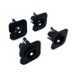 Βάσεις parktronic για προφυλακτήρα BMW E60 24mm - 4τμχ. ορθογώνιες