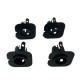 Βάσεις parktronic για προφυλακτήρα BMW E60 24mm - 4τμχ. ορθογώνιες