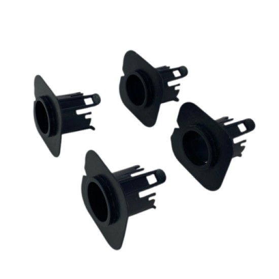 Βάσεις parktronic για προφυλακτήρα BMW E60 24mm - 4τμχ. ορθογώνιες
