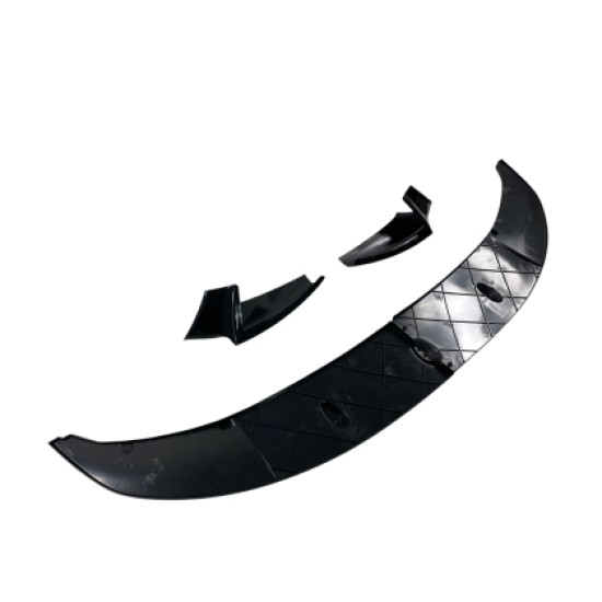 Spoiler εμπρός προφυλακτήρα για BMW F10 (2010-2016)- μαύρο γυαλιστερό