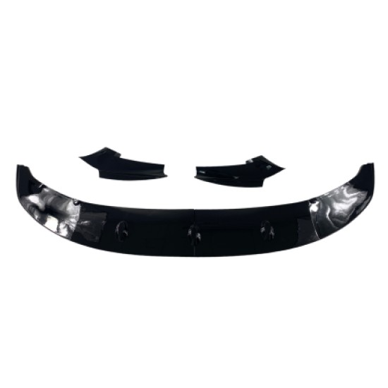 Spoiler εμπρός προφυλακτήρα για BMW F10 (2010-2016)- μαύρο γυαλιστερό