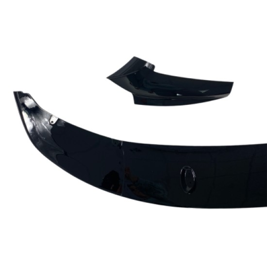 Spoiler εμπρός προφυλακτήρα για BMW F10 (2010-2016)- μαύρο γυαλιστερό