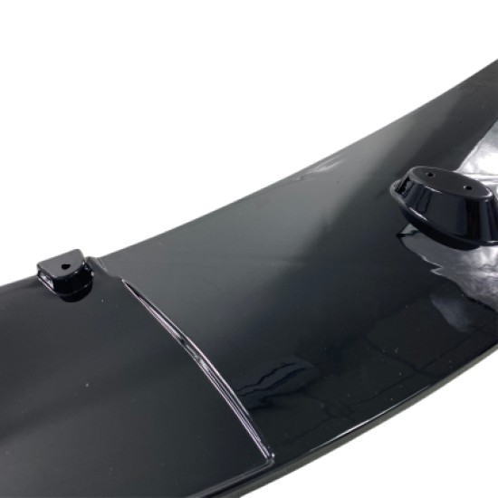 Spoiler εμπρός προφυλακτήρα για BMW F10 (2010-2016)- μαύρο γυαλιστερό