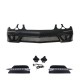 Προφυλακτήρας εμπρός για Mercedes W211 E-Class (2006-2009) - AMG Design με LED φώτα ημέρας, με ανοίγματα parktronik