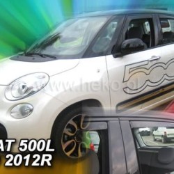 Ανεμοθραύστες για Fiat 500 L (2012+) 5 πορτο - 4 τμχ. εμπρός και πίσω Ανεμοθραύστες για Fiat 500 L (2012+) 5 πορτο - 4 τμχ. εμπρός και πίσω