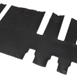 Λαστιχένια πατάκια για Ford Transit Custom / Tourneo (2012+) με 1 συρόμενη πόρτα - 1τμχ.