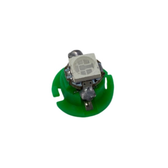 Led λάμπα τύπου B8.4D 12V/ 2W πράσινη - 1τμχ.