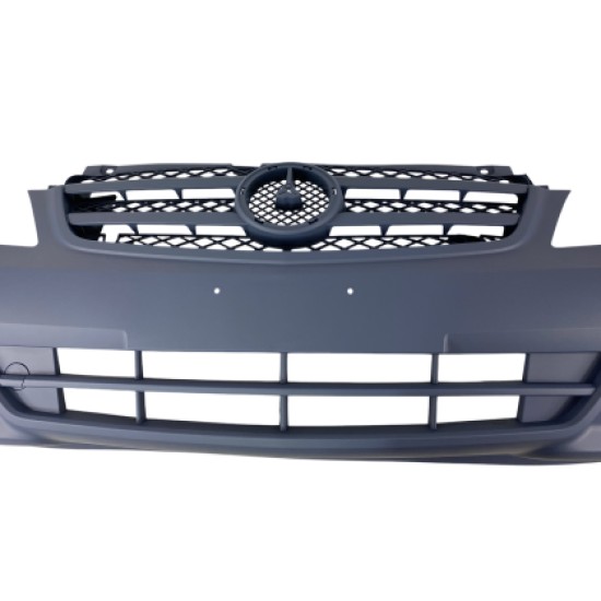 Προφυλακτήρας εμπρός για Mercedes Vito W639 (2010-2014 ) με μάσκα και  ανοίγματα για parktronic