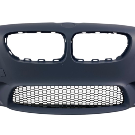 Προφυλακτήρας εμπρός για BMW F10/F11 (2011-2014) - M5 design με ανοίγματα parktronic και πιτσιλίθρες