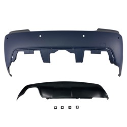 Πίσω προφυλακτήρας για BMW E60 sedan (2003-2007) - M pack design με ανοίγματα για parktronic 24mm Πίσω προφυλακτήρας για BMW E60 sedan (2003-2007) - M pack design με ανοίγματα για parktronic 24mm