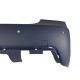 Πίσω προφυλακτήρας για BMW E60 sedn (2003-2007) - M pack design με ανοίγματα για parktronic 24mm