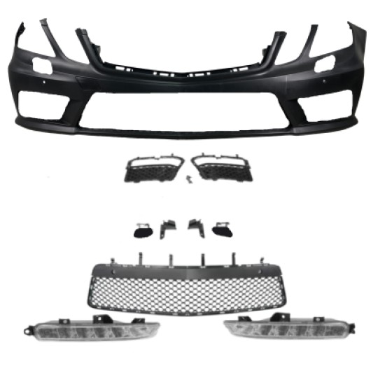Body kit για Mercedes W212 E-Class (2009-2013) - AMG packet με απολήξεις