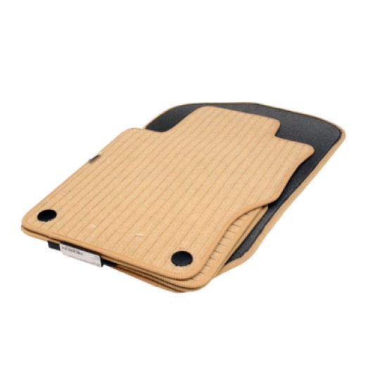 Πατάκια μοκέτα για MERCEDES ML W164 (2005-2011) / GL X164 (2006-2012) - μπεζ - 4τμχ.