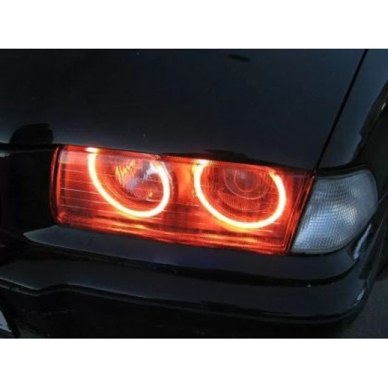 Δαχτυλίδια angel eyes για  (CCFL) για BMW E36 / E38 / E39 - κόκκινο χρώμα