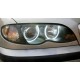 Δαχτυλίδια angel eyes για BMW E46 coupe (1998-2003) / BMW E46 Sedan, Combi (1998-2005) - Λευκό χρώμα