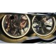 Δαχτυλίδια angel eyes για  BMW E46 coupe (1998-2003) / BMW E46 Sedan, Combi (1998-2005) με 66 led - κίτρινο χρώμα