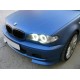Δαχτυλίδια led angel eyes για  BMW E46 coupe (2003+) με 60 led - λευκά